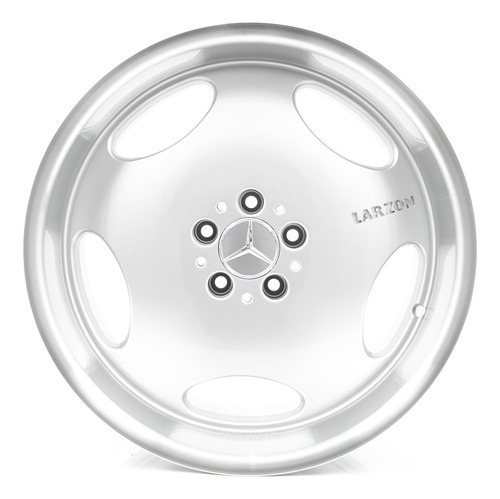 Rodas 19 Mercedes Benz Monobloco 5x112 Classe E W210 S W140 Cor Prateado
