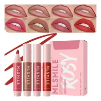 Comprar Lip Market Set 4 Delineadores Labiales Fibra Tatoo - Mlsmile