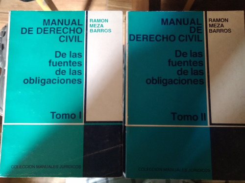 Lote De Libros De Derecho Chileno