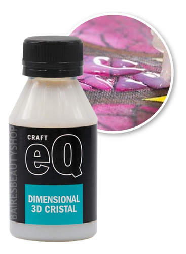 Barniz Dimensional Al Agua Pintura Acrílica Óleo Eqart Craft