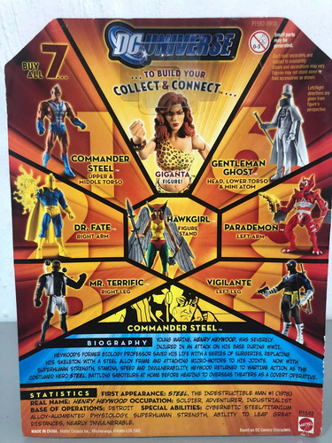Commander Steel Wave 8 Dc Universe Classics Baf Giganta