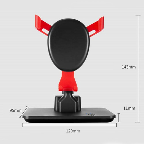 Contador De Pasos Mobile Wiggler Phone Holder Carga Roja