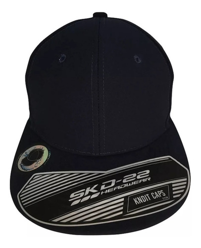 Gorra Plana Poliester Doble Boton 10 Piezas