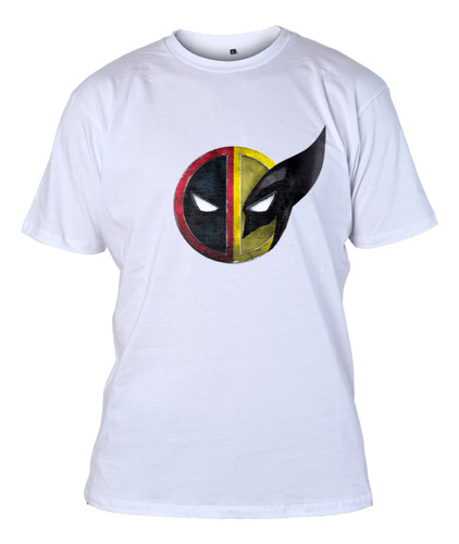 Remera Algodón Premium - 0410 Superhéroes 34 - Deadpool