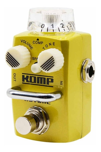 Imagen 1 de 2 de Pedal Hotone Komp Mini Compresor Para Guitarra