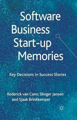 Libro Software Business Start-up Memories : Key Decisions...