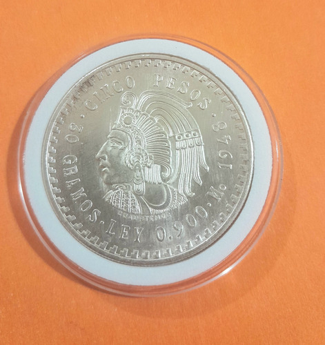 Moneda De Plata Ley 0.900 Año 1948