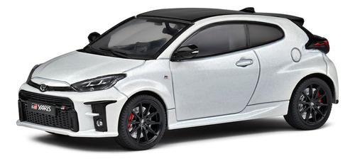 Miniatura Toyota Gr Yaris 2020 Branco 1:43 Solido