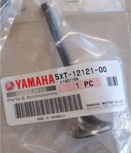 Imagen 1 de 5 de Yamaha Oem Original Válvula Escape Raptor 250 5xt121210000
