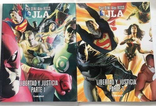 Comic Dc: Liga De La Justicia - Libertad Y Justicia, A. Ross