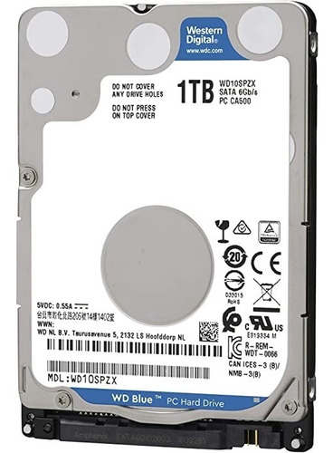 Disco Duro Interno Western Digital  Wd10spzx 1tb Azul