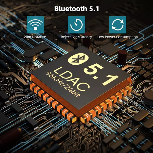 Receptor Inalambrico Bluetooth 1mii B07pro+ Ldac Hi-res