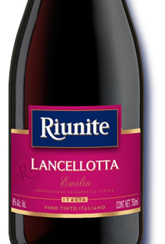 Pack De 6 Vino Tinto Riunite Lancellota 750 Ml