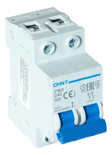 comprar Breaker Termomagnetico 2p 6amp Marcas Chint \u002F Andeli