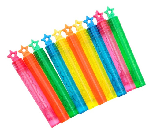 Burbujero Mini Fluor Estrella  X 30 U