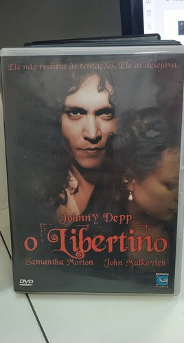 O Libertino -johnny Depp -dvd 