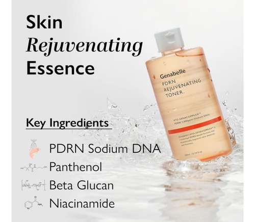 Genabelle Pdrn Rejuvenating Toner 300ml - K Beauty