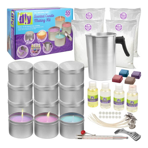 Idiy Kit De Suministros Para Hacer Velas Perfumadas (juego .