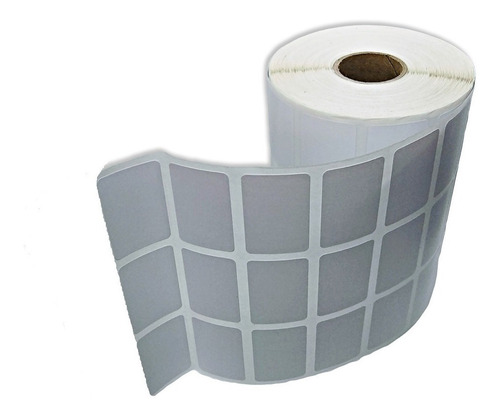 3 Rolos Etiqueta 33x22 3 Colunas Couche Branca Para Argox Bematech Elgin Zebra Intermec Sato - Rolo Com 32 Metros