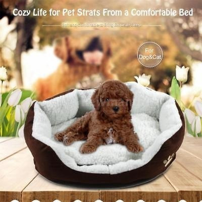 Imagen 2 de 5 de Mascota Perrito Gato Cama Nido Cálido Forro Polar Suave Perr
