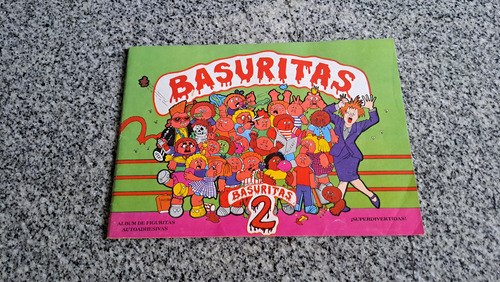 Album De Figuritas Basuritas 2, Original 1990 (Usado)