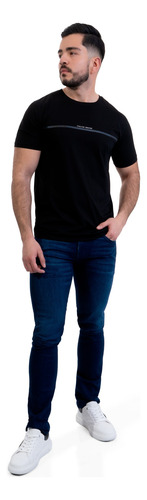 Pavi Italy Playera Hombre Diseño Discreto 04-5057n
