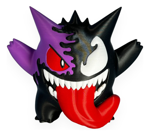 Figura Gengar Venom Pokemon Geek We Are Venom Hunter 13 Cm