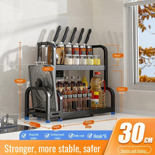 Soporte Para Botellas De Condimentos, Soporte Para Cuchillos