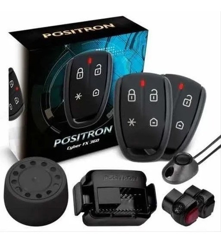 Alarma Para Auto Pst Positron Fx360 Us Volumétrica 