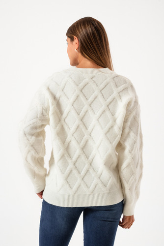 Sweater Lana Rombo Abrigado