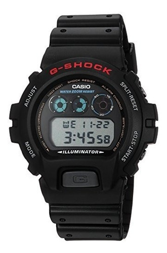 Casio Mens G Shock Dw6900 1v Black Resin Sport Watch