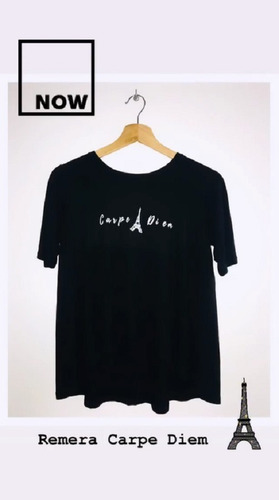 Remera Carpe Diem