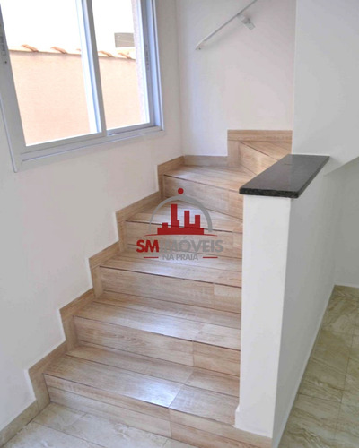 Imagem 10 de 16 de Comprar Sobrado Na Praia Grande, A Sm Imóveis Na Praia, Tem O Imóvel Certo Para Você. - So00181 - 68091678
