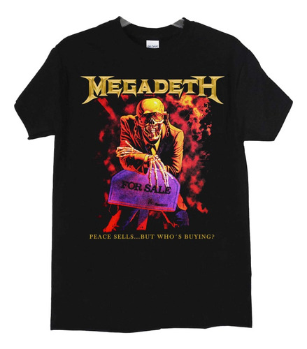 Polera Megadeth Peace Sells 2 Metal Abominatron