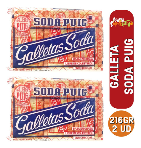 Galleta Soda - Soda Puig 240gr