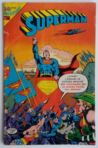 Superman Serie Avestruz 1980 Novaro Historieta Cómic Libro