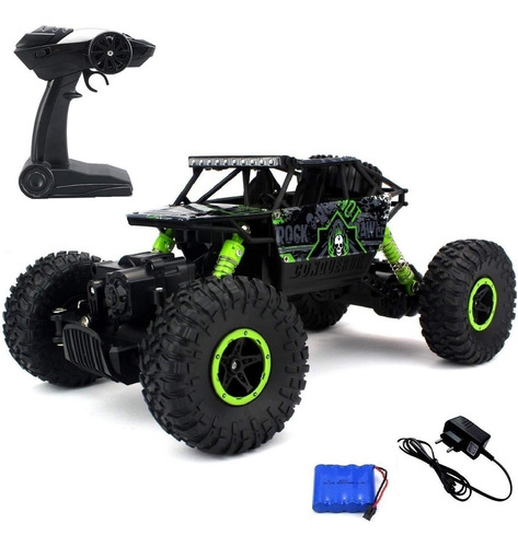 Carro A Contorl Remoto 4wd Todo Terreno Rock Crawler