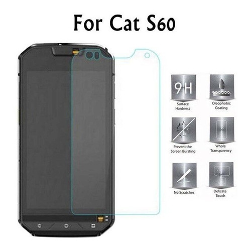 Imagen 2 de 2 de Vidrio Templado Cat S60 S61 S41 2,5d Elija Modelo Envio Full
