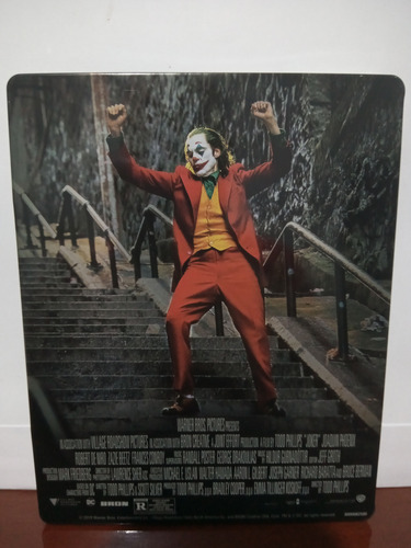 Steelbook Blu-ray Coringa - Direção Todd Phillips Hd (Usado)
