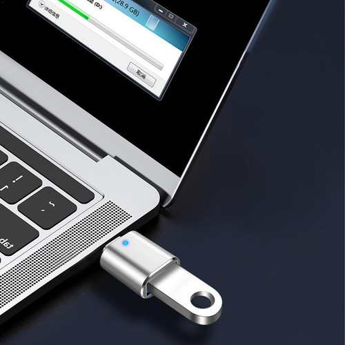 Adaptador Tipo C A Usb Adaptador Usb C A Usb 3.0 Con Luz Ada