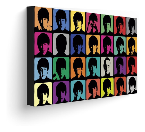 Cuadro 70x50 Cms Decorativo Beatles