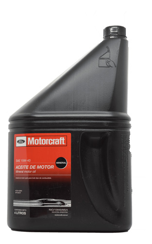 Imagen 1 de 5 de Aceite 15w40 Mineral X 4 Lts Motorcraft Rxo/15w40/ms/4