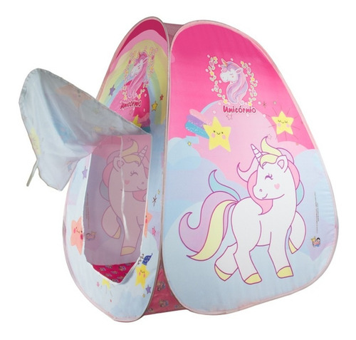Barraca Infantil Piscina Bolinhas Menina C/50 Bolinhas