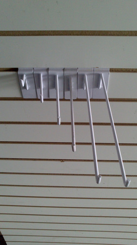 Gancho Blister Panel Ranurado Exhibipanel Caja 50 Piezas