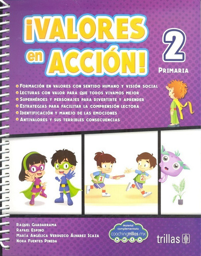 Valores En Acción 2 Primaria Trillas