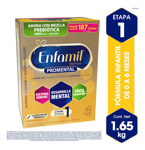 Enfamil Premium Etapa 1 Fórmula Infantil X 1650 Gr