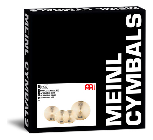 Set Platillos 14 16 20 Pulgadas Batería Meinl P-hcs141620