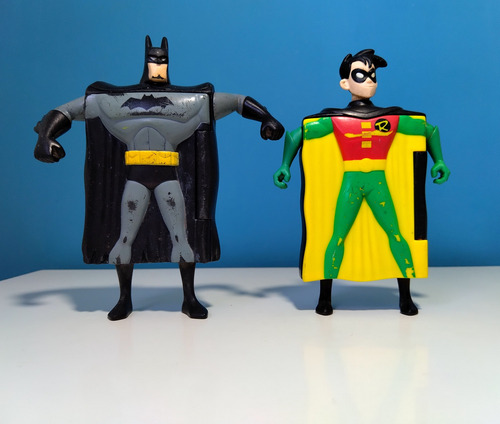 Juguetes Figura Batman & Robin Portacartas 2007 (Usado)