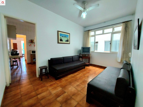Imagem 3 de 13 de Apartamento À Venda - 1 Dormitório - Sacada - Praia Das Astúrias - Guarujá/sp - Ap05609 - 69004468