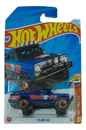 Hot Wheels Jeep J10 1973 #91 Rey Literal! Excelente Pieza! 